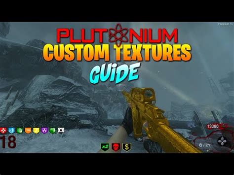 How To Install Custom Camos And Textures On Black Ops Plutonium Youtube