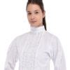 White Cotton Vintage Victorian Blouse Cotton Lane London