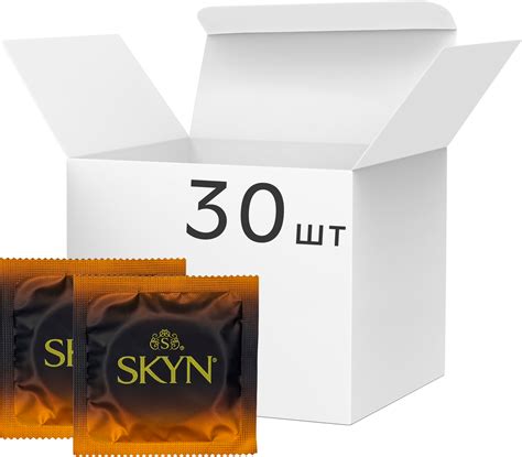 Презервативы Skyn Large Безлатексные 30 шт (ROZ6400229653) – в интернет ...