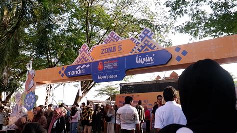 Bank Mandiri Ikut Festival Makassar Dukung Umkm Naik Kelas