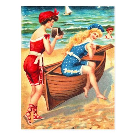 Bathing Beauties Postcard Zazzle