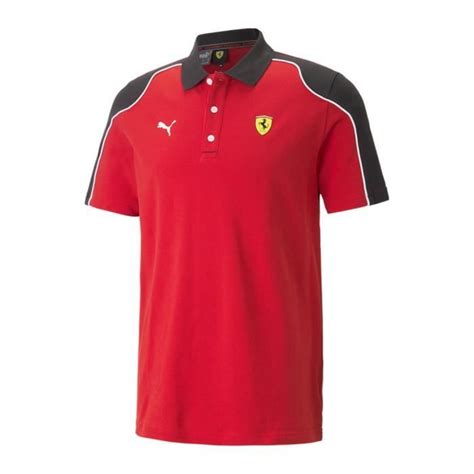 Polo Rouge Homme Puma Scuderia Ferrari Race Cdiscount Prêt à Porter