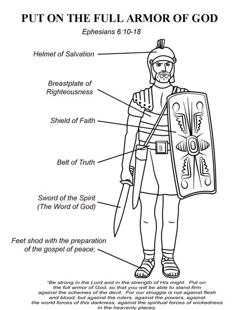 Armor Of God Printable Lessons