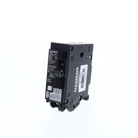 Siemens 30 1 Pole GFCI Plug On Neutral Circuit Breaker QF130AN