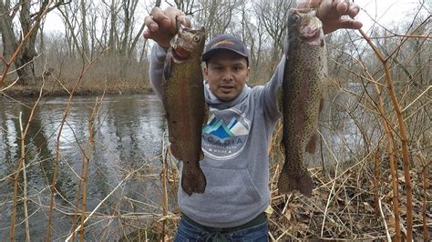 El mejor señuelo para la pesca de Truchas arcoiris en Rio YouTube