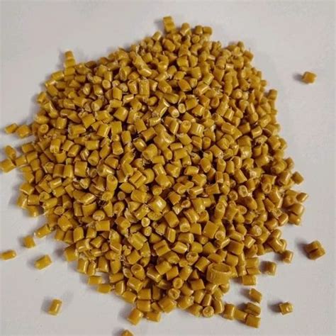 Poly Propylene Yellow Pp Granules For General Plastics 0 92 G Cm3 At