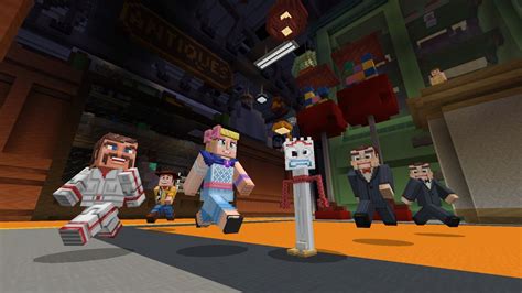 Minecraft: Toy Story Mash-up (2019) promotional art - MobyGames