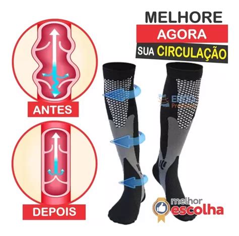 Qual A Melhor Meia De Compressao Para Trombose - Meia De Compressão Para Trombose E Circulação | Frete grátis