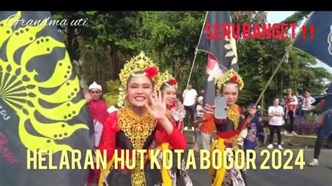 HELARAN HUT KOTA BOGOR II BOGOR CARNIVAL 2024 II 542nd BOGOR CITY