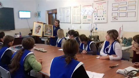 Відкритий урок виробничого навчання з професії вишивальник ...