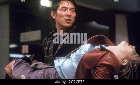 JET LI & BRIDGET FONDA 'KISS OF THE DRAGON' FILM PREM CENTURY CITY LOS ANGELES USA 25 June 2001 ...