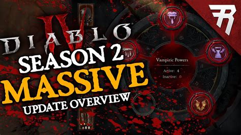 Massive Diablo 4 Season 2 Stream Recap Youtube