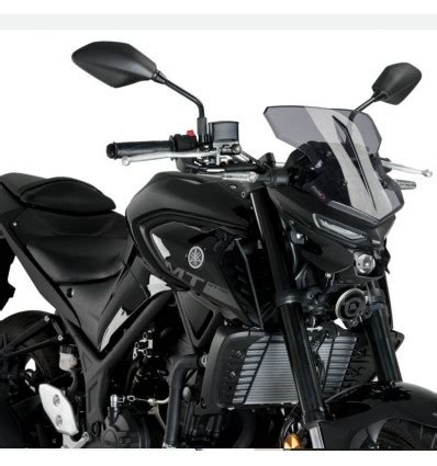 Cupolino Puig Naked fumè chiaro per Yamaha MT 03 dal 2020