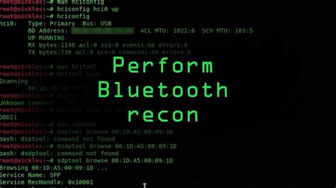 Snoop On Bluetooth Devices Using Kali Linux Tutorial YouTube