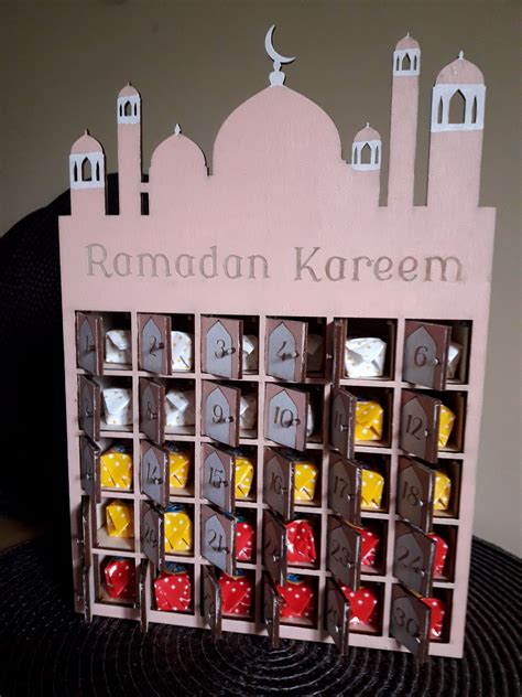 Ramadan Kalender Schokolade Kalender Oktober