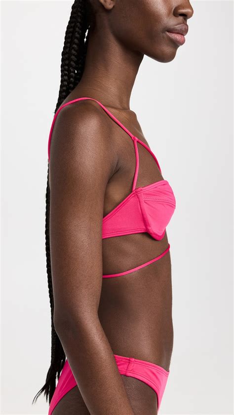 Jacquemus Le Haut De Maillot Signature Bikini Top Shopbop