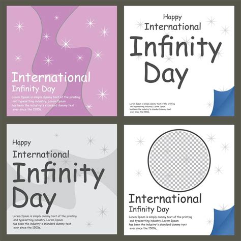 Happy International Infinity Day 9729013 Vector Art At Vecteezy