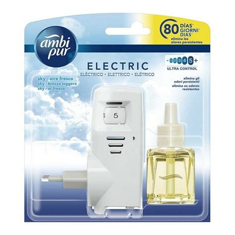 Diffuseur Lectrique Et Recharge Sky Ambi Pur Ml Leroy Merlin