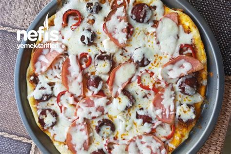 Sucuklu Pizza Nefis Yemek Tarifleri 5208288