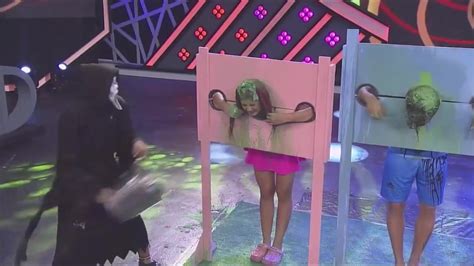 Latina Model Gets Gunged On Tv Show ThisVid