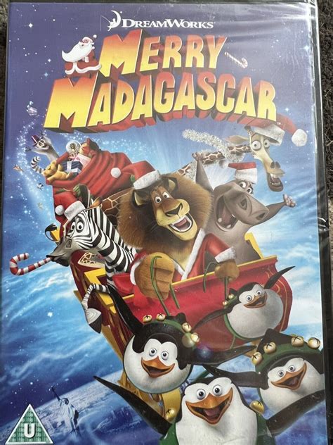 Merry Madagascar Dvd 2009 5051189137532 Ebay