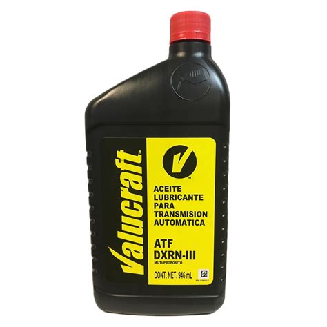 Valucraft DEXRON III Liquido Para Transmision Automatica 1 Cuarto