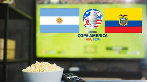 Argentine vs Équateur Copa América 2024 chaînes pour voir le match