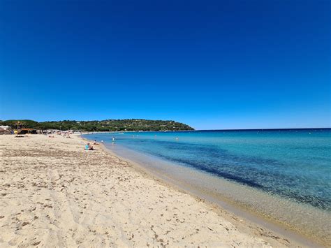 Plage De Tahiti Alpes Cote Dazur France Detailed Features Map