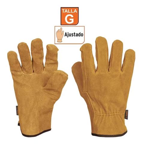 Guantes De Carnaza Usos Generales Grandes 14240 Envío gratis