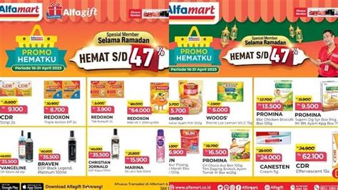 Promo Alfamart Hari Ini Jumat April Khusus Member Ada Diskon