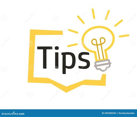 Tips Clipart Afbeelding Vector Illustratie Illustration Of Suggestie