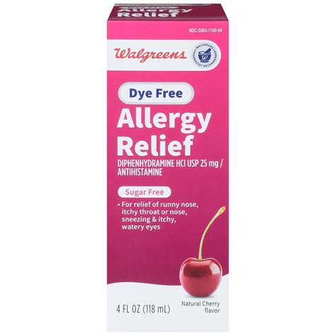 Walgreens Allergy Relief Liquid Walgreens