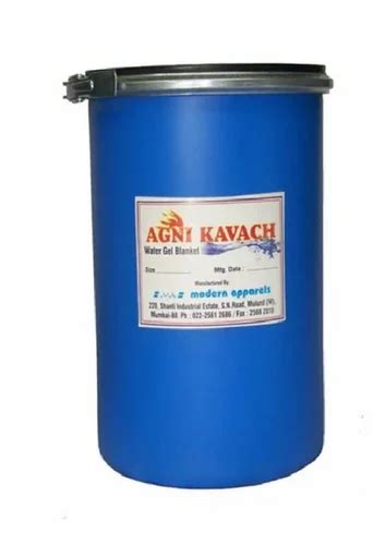 Silver Agni Kavach Water Gel Blanket 5ft X 6ft 15005c For Fire