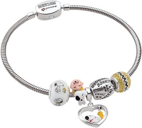 Amazon Persona Sterling Silver Peanuts Snoopy Charlie Brown 5