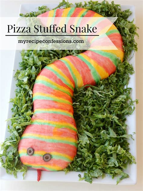 Pizza Stuffed Snake