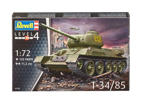 Модель для сборки Revell Советский средний танк T 34 85 03302 купить