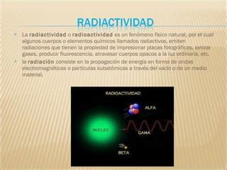 Radiactividad Ppt