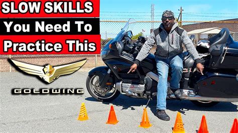 How To Ride The Slow Cone Weave Slow Motorcycle Skills Practice Youtube