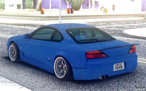 Nissan Silvia S15 Original Blue For Gta San Andreas