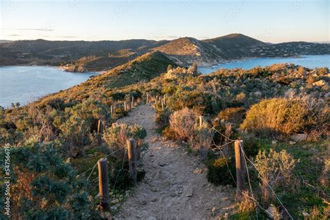 Cap Taillat Ramatuelle Dans Le Var Sur La C Te D Azur Stock Photo