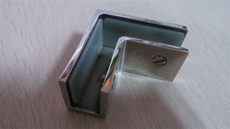 Stainless Steel 90 Degree Glass Clamps Glass Corner Clips