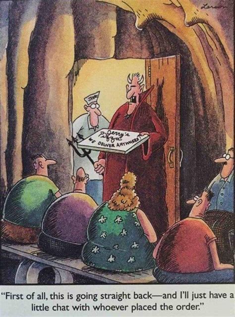 Los 10 cómics más divertidos de Far Side ambientados en el infierno