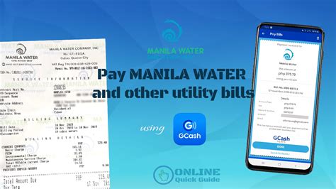 How To Pay Manila Water And Other Utility Bills Using Gcash Mobile App