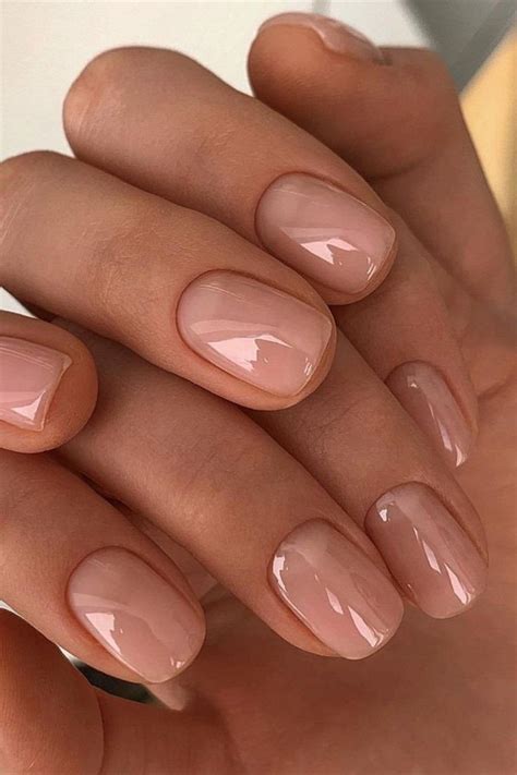 The Best Nude Nails Gel Nails Stylish Nails