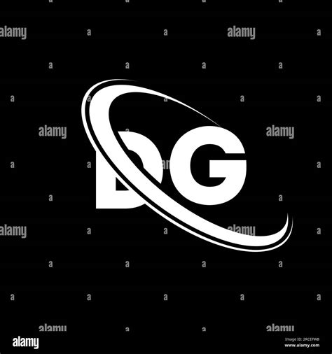 Dg Logo D G Design White Dg Letter Dg D G Letter Logo Design