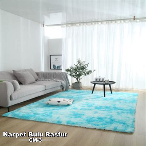 Jual Promo Karpet Bulu Rasfur Minimalis Ukuran X Cm Karpet