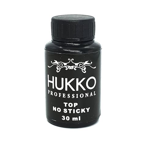 HUKKO Верхнее покрытие / Топ без липкого слоя / Top no sticky, 30 мл ...