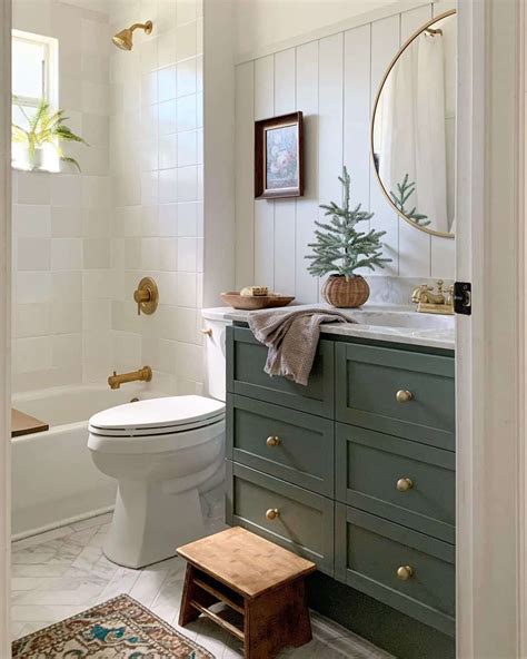 Bathroom With Light Gray Vertical Shiplap Backsplash Soul Lane