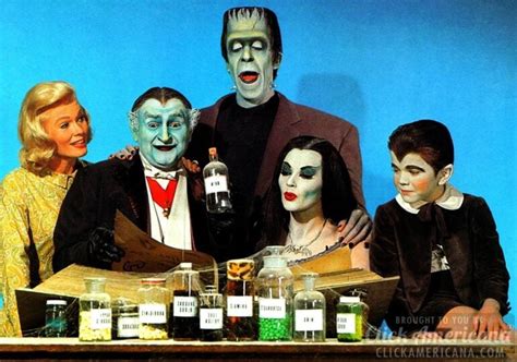 The Munsters: Behind the scenes with TV stars Fred Gwynne & Yvonne De ...