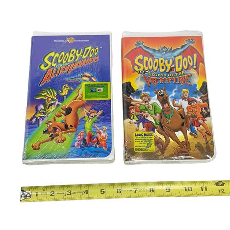 Scooby Doo Spooky Vhs Tapes Mercari